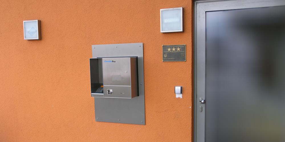 CheckInBoy Schlüsselausgabe mit Bezahlfunktion