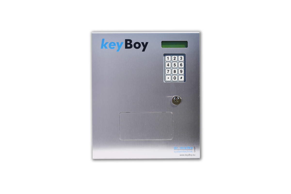 keyBoy Schlüsselsafe für 4 Schlüssel mit kleinen Anhängern